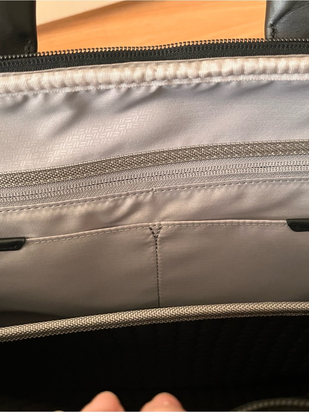 NWOT Tumi Alpha 3 Compact Large Laptop Briefcase 2603114D4 + Dust Bag - Picture 11 of 16